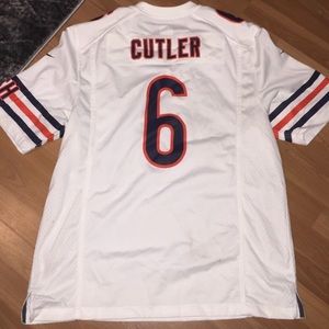 Jay Cutler Jersey L #6 White Chicago Bears used